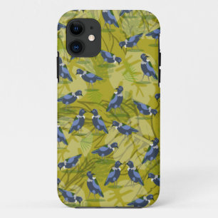 Capa Para iPhone 11 Padrão de Ave Tui Nova Zelândia