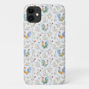 Capa Para iPhone 11 Padrão de Blooms do País