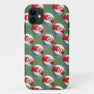 Capa Para iPhone 11 Padrão de Bola Billiards 11