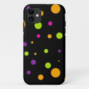 Capa Para iPhone 11 padrão de bolinhas