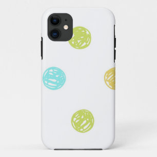 Capa Para iPhone 11 padrão de bolinhas