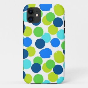 Capa Para iPhone 11 padrão de bolinhas