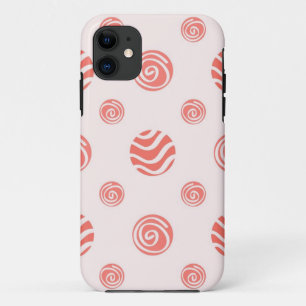 Capa Para iPhone 11 padrão de bolinhas
