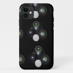 Capa Para iPhone 11 Padrão De Bolinhos Pretos E Brancos,