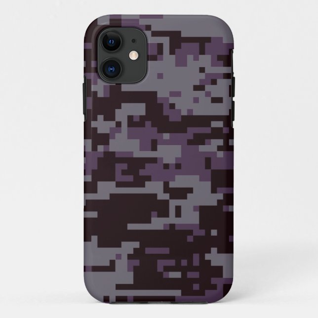 Capa Para iPhone 11 Padrão de Camo Digital Atual (Verso)