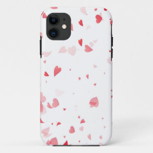Capa Para iPhone 11 Padrão de Corações 33