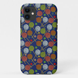 Capa Para iPhone 11 Padrão de doces Padrão do lombo pirulito 17