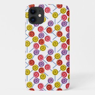 Capa Para iPhone 11 Padrão de doces Padrão do lombo pirulito 2