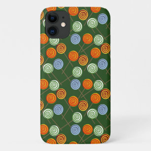 Capa Para iPhone 11 Padrão de doces   Padrão do lombo   pirulito 22