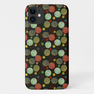 Capa Para iPhone 11 Padrão de doces Padrão do lombo pirulito 28