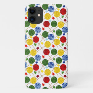 Capa Para iPhone 11 Padrão de doces Padrão do lombo pirulito 43