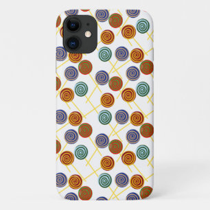 Capa Para iPhone 11 Padrão de doces   Padrão do lombo   pirulito 47
