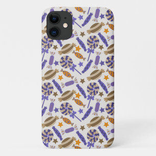 Capa Para iPhone 11 Padrão de doces Padrão do lombo pirulito 57