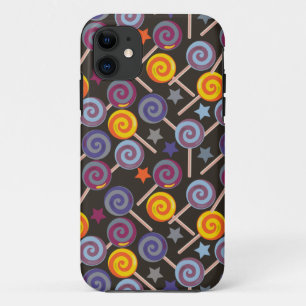 Capa Para iPhone 11 Padrão de doces Padrão do lombo pirulito 9
