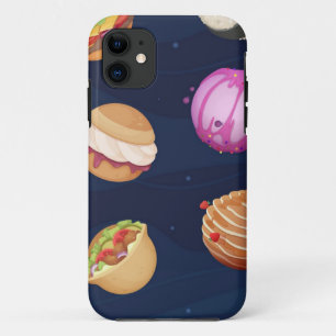 Capa Para iPhone 11 Padrão de espaço