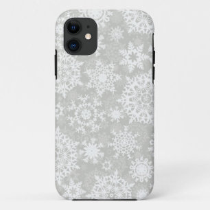 Capa Para iPhone 11 Padrão de flocos de neve