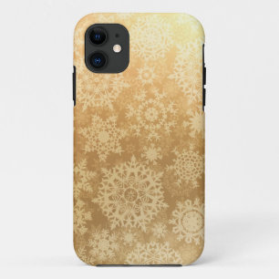 Capa Para iPhone 11 Padrão de flocos de neve