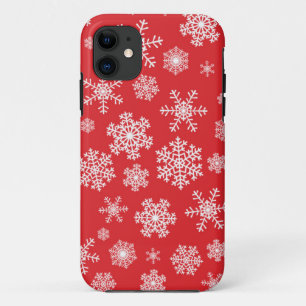 Capa Para iPhone 11 Padrão de flocos de neve