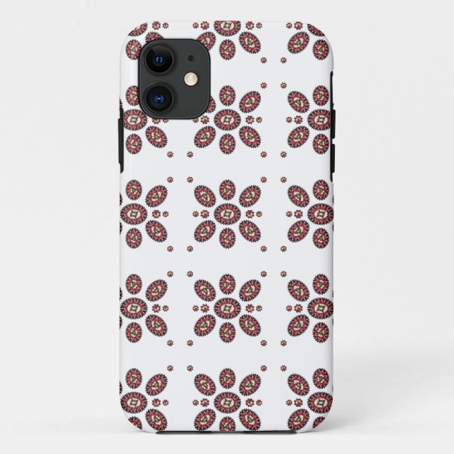 Capa Para iPhone 11 Padrão de Flor Mandala (Verso)