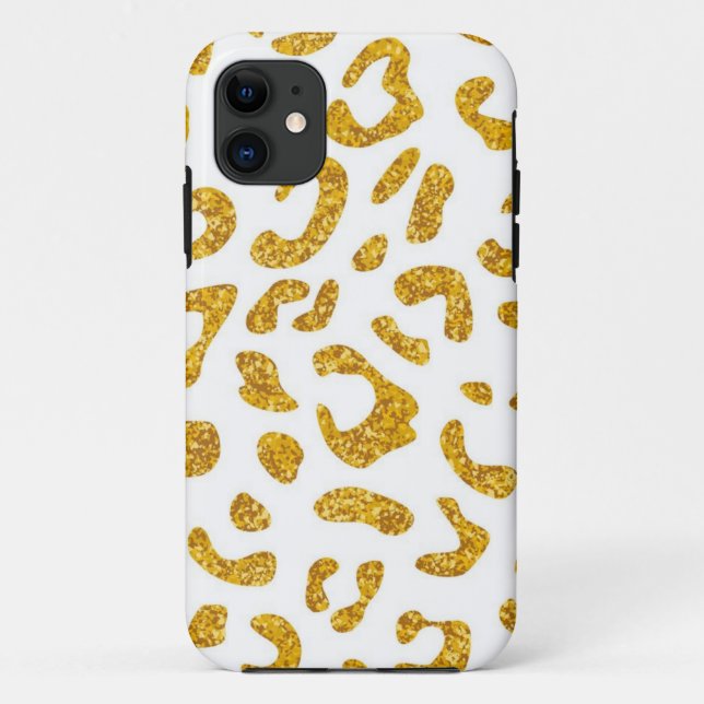 Capa Para iPhone 11 Padrão de impressão animal (Verso)