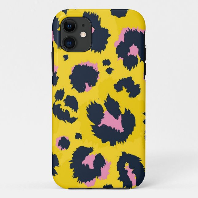 Capa Para iPhone 11 Padrão de impressão animal (Verso)