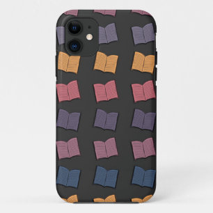 Capa Para iPhone 11 Padrão de livro