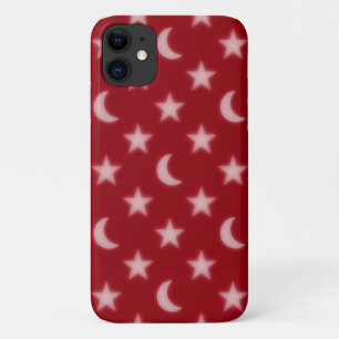 Capa Para iPhone 11 Padrão de luas e estrelas