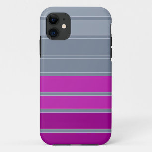 Capa Para iPhone 11 Padrão de moda roxo de cinzas distribuídas