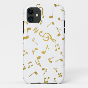 Capa Para iPhone 11 Padrão de música