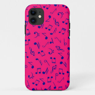 Capa Para iPhone 11 Padrão de música