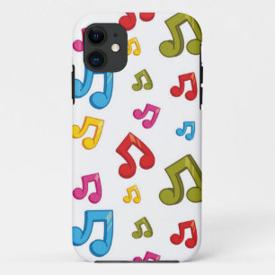 Capa Para iPhone 11 Padrão de música