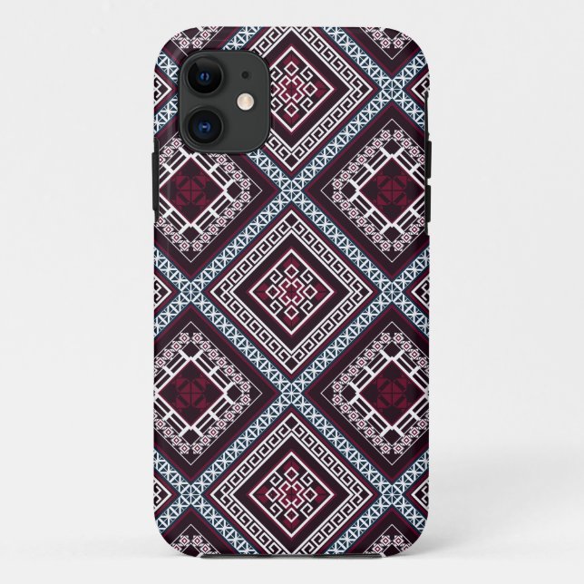 Capa Para iPhone 11 Padrão de Ornamento (Verso)