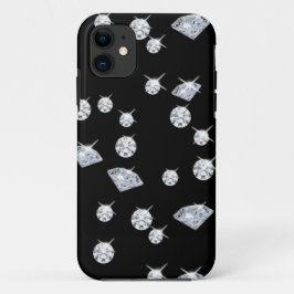 Capa Para iPhone 11 Padrão de Ouros Modernos