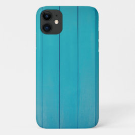Capa Para iPhone 11 Padrão de parede pintada texturizada verde turques