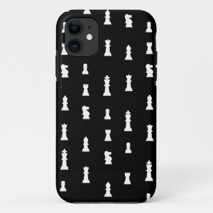 Capa de telefone para iPhone, Peças de tabuleiro de xadrez, Apple