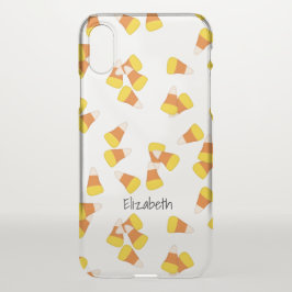 Capa Para iPhone 11 Padrão de pedaços de milho doce do Dia das Bruxas