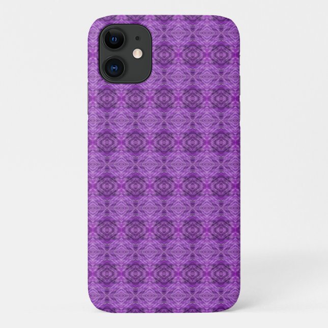 Capa Para iPhone 11 Padrão de pelo de gato (Verso)