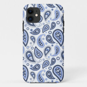 Capa Para iPhone 11 Padrão de salto azul