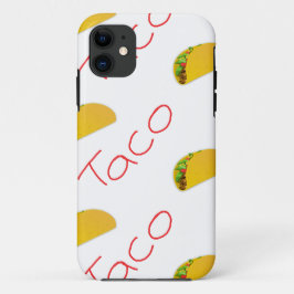 Capa Para iPhone 11 Padrão de taco ativado