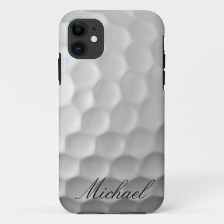 Capa Para iPhone 11 Padrão de textura personalizado da bola de golfe