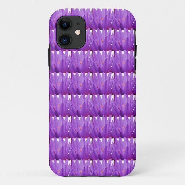 Capa Para iPhone 11 Padrão de Tulip (Verso)
