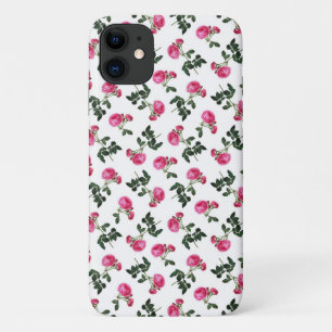 Capa Para iPhone 11 Padrão de wallpaper rosa rosa rosa rosa rosa