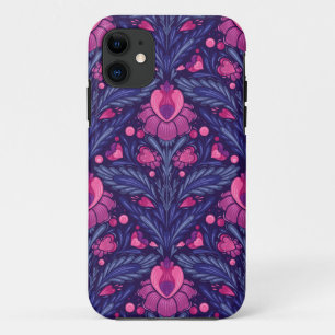 Capa Para iPhone 11 Padrão decorativo com corações