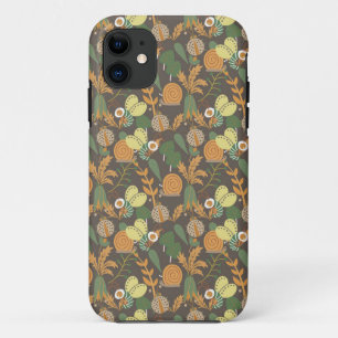 Capa Para iPhone 11 Padrão Floral bonito