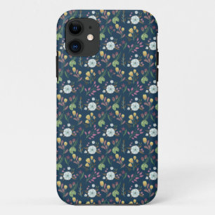 Capa Para iPhone 11 Padrão Floral Colorido