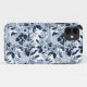 Capa Para iPhone 11 Padrão Floral de Cor de Água Azul do Pastel marinh (Back (Horizontal))
