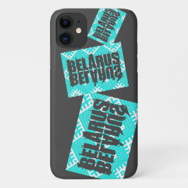 Capa Para iPhone 11 Padrão Folk Bielorrússia Б е л а р у ь с iPhone 11