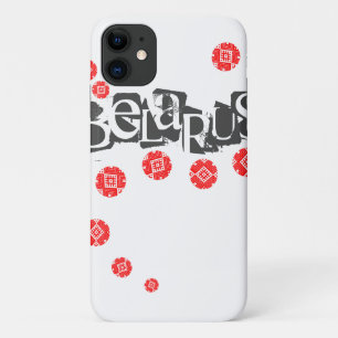 Capa Para iPhone 11 Padrão Folk Bielorrússia Б е л а р у ь с iPhone 11