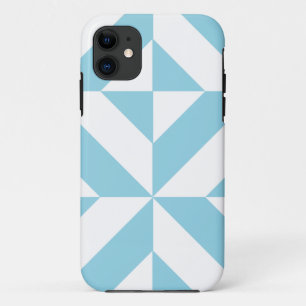 Capa Para iPhone 11 Padrão Geométrico do Céu Azul
