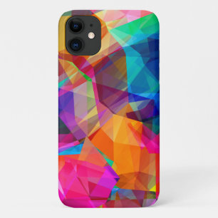 Capa Para iPhone 11 Padrão Geométrico Moderno e Intenso